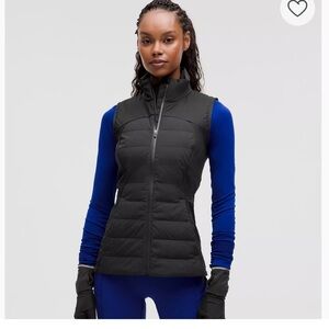 lululemon down for it all Black Puffer Vest